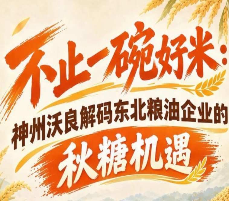 以优质粮油赋能市场 神州沃良解锁秋糖东北企业增长空间